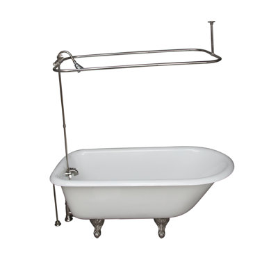 54'' x 30'' Soaking Cast Iron Bathtub