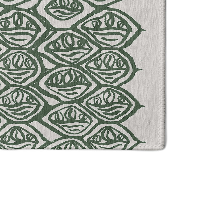 Safari Chenille Geometric Indoor Rug, Rectangle 5' x 7'