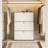 Modern Storage Cabinet, Modular Metal Sideboard, Versatile Steel Office Credenza & Lowboard for Living Room, Kitchen, Home Office-713089363