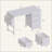 Office Desk With Power Outlet,3 Drawers,Side Pocket, Study Desk Easy To Assemble,Frame Stability Reversible For Home Desk, Company Computer Desk, Game Table,Vanity Table