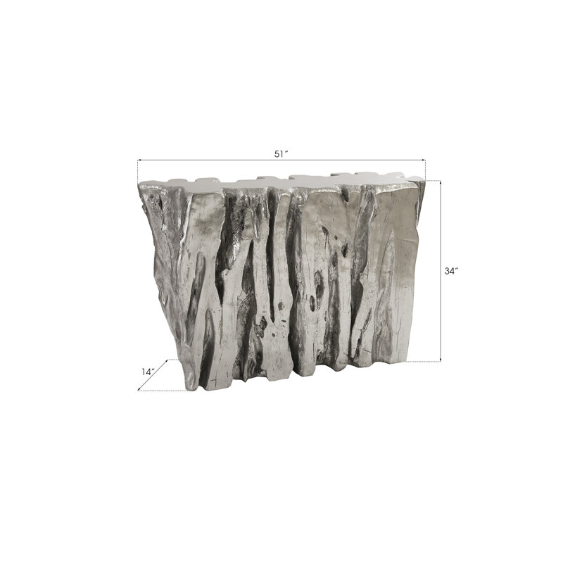 Cast Naturals Freeform Console Table