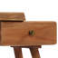 Table de bout en bois massif avec rangement Stoutland