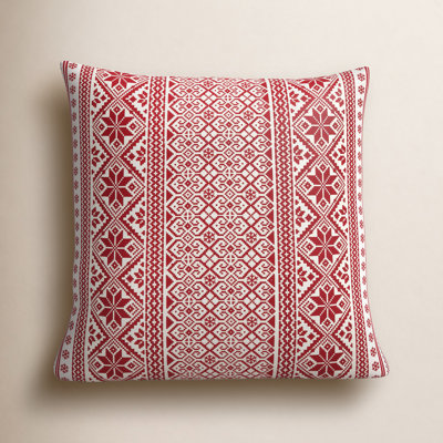 Gladiola 20" x 20" Cotton Pillow Cover