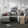 Manusite Modular Reversible Sectional Sofa Upholstered Sofa Couch with Chaise