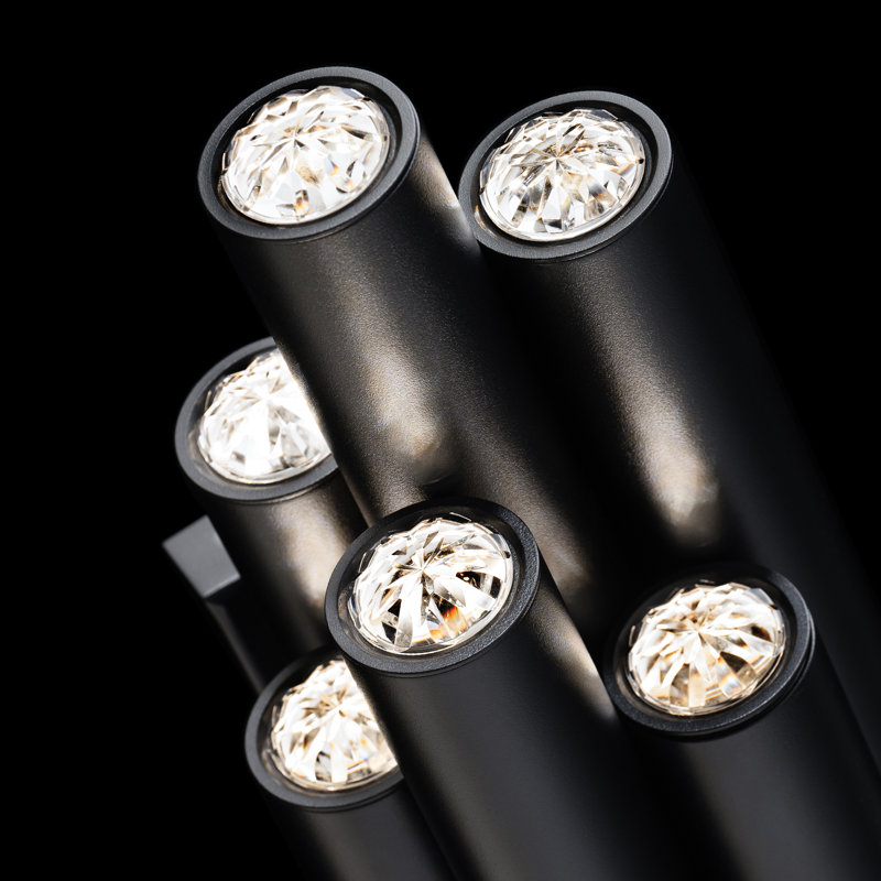 Silo 14 - Light LED Armed Sconce, Black