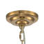Lustre en cristal 3 lumières Aschim