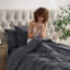 Ensemble d'édredon plissé avec draps Bed-in-a-Bag-103134063-103134072