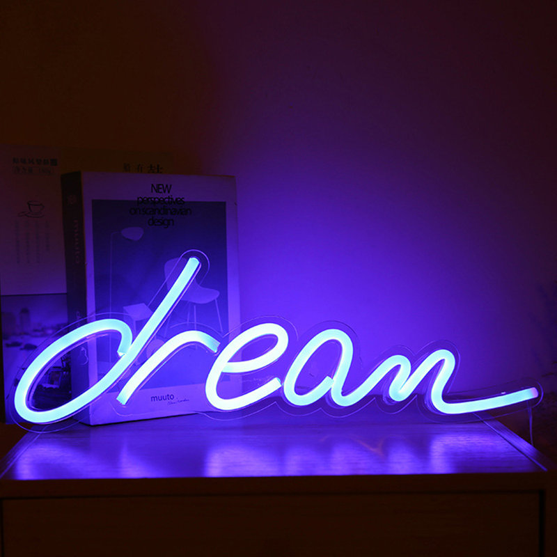 Jaxdon 6.1 in. 1 lb. LED Neon Sign Novelty Light