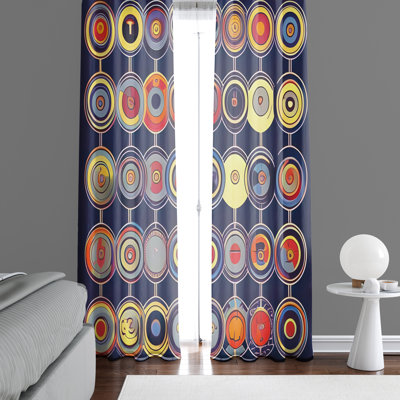 Barbaraanne Semi Sheer Curtain Pair