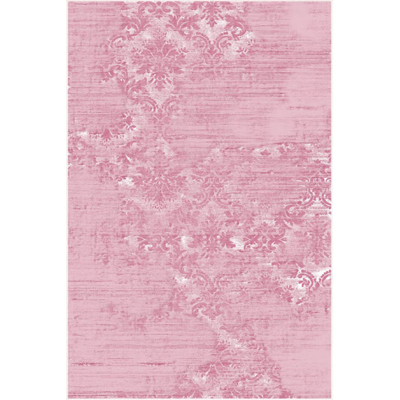 Luxurious Velvet Area Rug, 5.9 x 9.2 Feet | 100% Velvet Fabric, 100% Cotton Sole, 0.4 in Pile Height | Antibacterial, Non-Slip, Machine Washable | Elegant 3D Digital Print for Living Room & Bedroom Decor