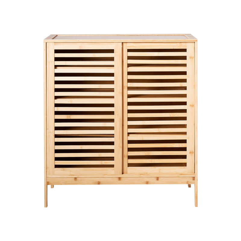MIDWOOD 12 Pair Shoe Storage Cabinet