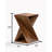 Caelah Solid Wood End Table-1124212458