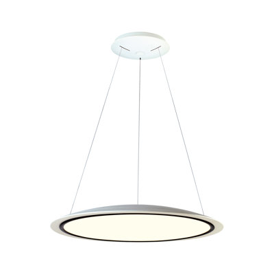 Luminaire suspendu géométrique à 1 lumière unique à DEL Ahto