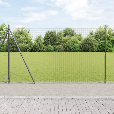 Galvanised Steel Border Fencing