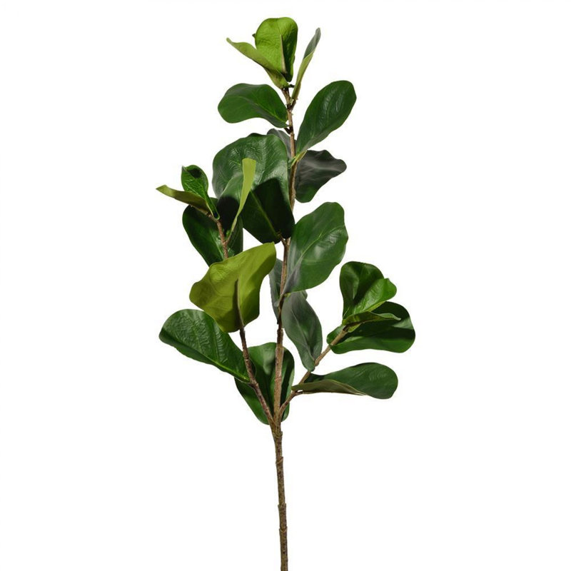 30'' Faux Fiddle Leaf Fig Branch