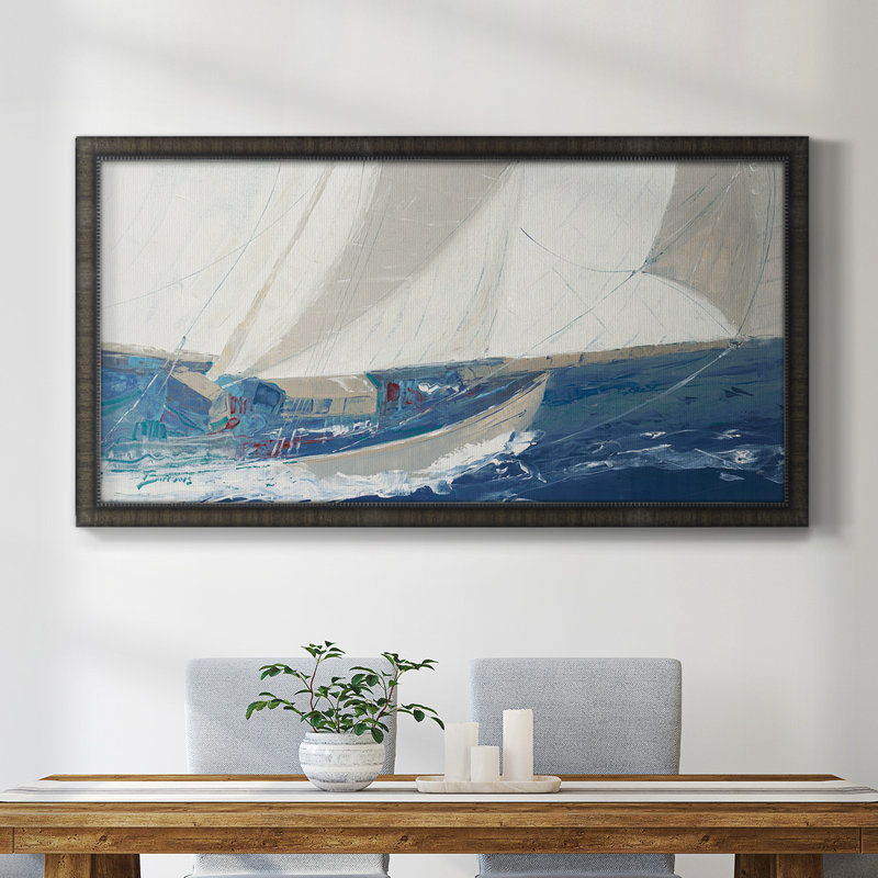 Leesport Port to Port - Reproduction d'un seul cadre photo sur toile, H 29 po x l 53 po x P 2,5 po