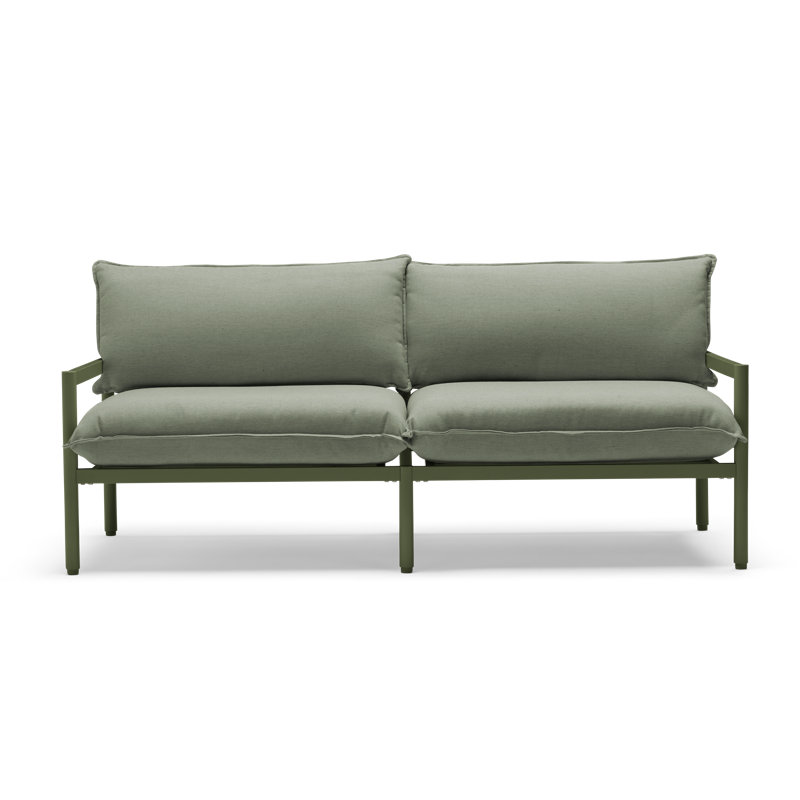 Terra Outdoor 2 - Seat Loveseat, Olive