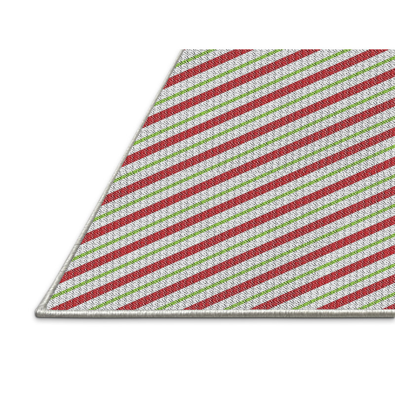 Tapis brun/beige à motifs, Rectangle 2 pi x 5 pi