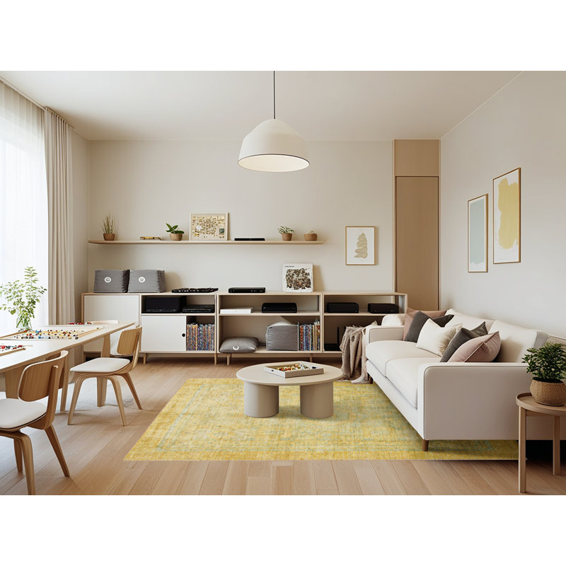 Tapis abstrait moderne 1465, Rectangle 7 pi x 9 pi