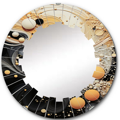 Drover - Miroir mural moderne rond