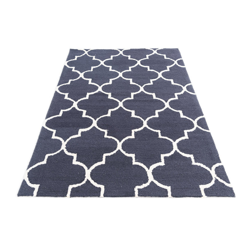 Tapis bleu marine Oberlin