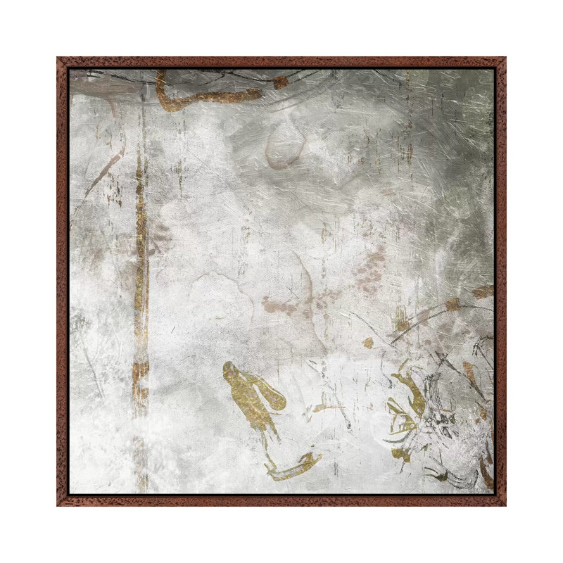 Get Lost Mate Neutral by Mlli Villa - Print on Canvas, Classic Brown Wood Floater Framed, 66.04cm H x 66.04cm W x 3.81cm D