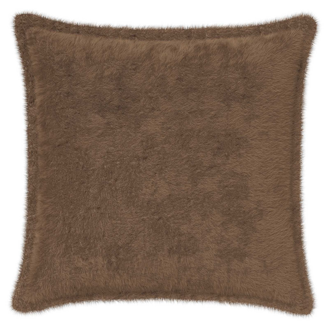 vidaXL - Cushion Cover - 35 x 35 cm - Brown - Image 2