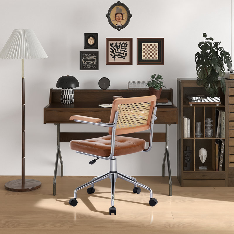 Ayris Mesh Task Chair, Brown