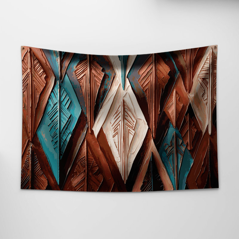 Tapisserie murale Southwestern, 51 po x 60 po