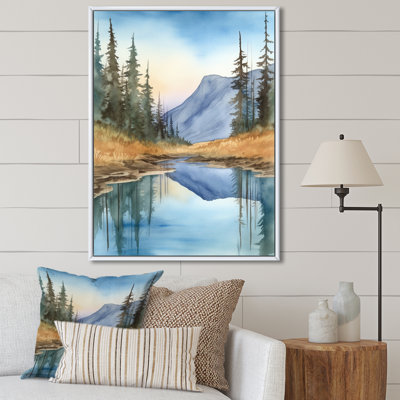 " Autumn Lake Reflections II "