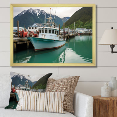 Alaska, ville de pêche de Seward