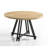 Thandie Round Metal Base Dining Table