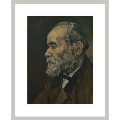 Portrait d'un vieil homme par Vincent van Gogh, impression giclée encadrée