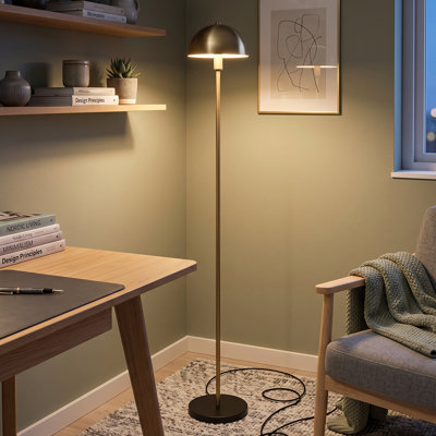 Lampe sur pied minimaliste en forme de champignon