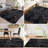 Fluffy Rugs For Bedroom  Tie-Dyed Soft Shag Rug Cozy Plush Furry Area Rugs-510232065