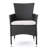 Dining Chair   Of 2, Grey  - Chairs For Reception & Lounge 32.41 In. H X 24.02 W 23.12 D, 15.06 Lb Weight  2 , Grey , Modern Straight Line Aesthetic, For Living Areas, 23.12"D 24.02"W 32.41"H, Lb,