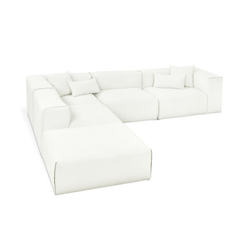 Canapé modulaire 5 pièces Nest, Boucle d'os, Orienté à gauche (vu de face)