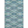 Premium Machine Washable Prisco Teal Rug