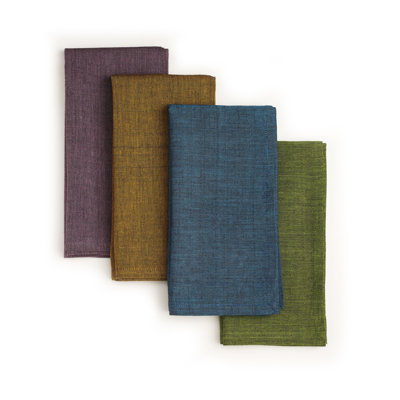 Serviette de table carrée en coton Malapias 16 po x 16 po