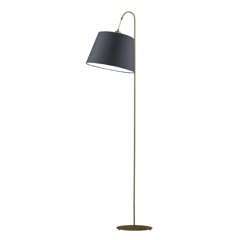 Salom 171cm Traditional Floor Lamp, Graphite