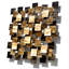 Mood Glass And Metal Wall Sculpture