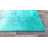 Thomason Handmade Ombre Turquoise Shag Area Rug-408940581