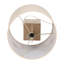 Lampe de table en métal 24 po