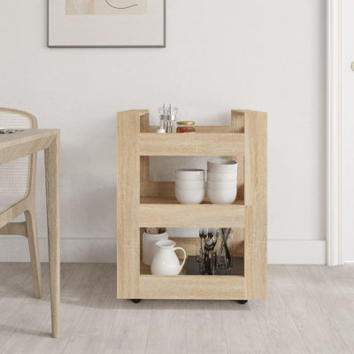 Kalyonka Wood Kitchen Cart