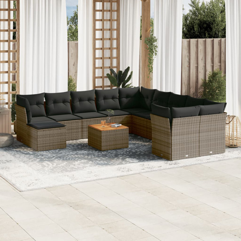 Ensemble de canapé de jardin Vidaxl