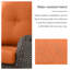 Fauteuils d'appoint en rotin avec coussins Bonia-39751553-39751559