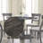 Weathered Gray Finish Dining Table