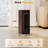 24" Tower Space Heater for Home, Infrared Quartz 1500W Electric Portable Wood Heaters with Remote, Thermostat, Energy Efficient & 12H Timer