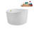 43.3'' x 43.3'' Freestanding Soaking Acrylic Bathtub-83635616