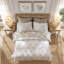 Cotton Blend Floral Quilt Set